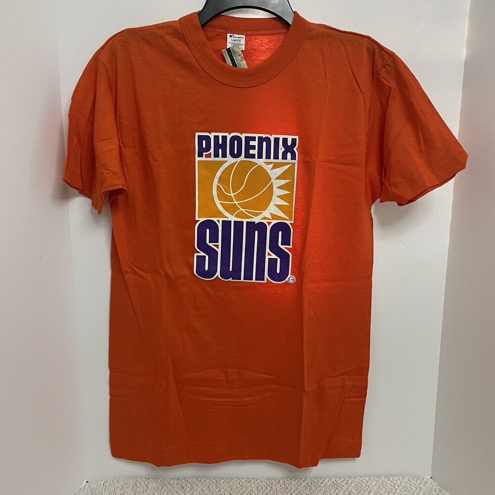 Vintage Champion Phoenix Suns Kids L Basketball Shirt Deadstock NWT Made In USA